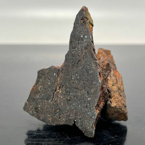 Météorite de Vaca Muerta Mésosidérite, très rare à trouver avec coupe en bout - 83.7 g
